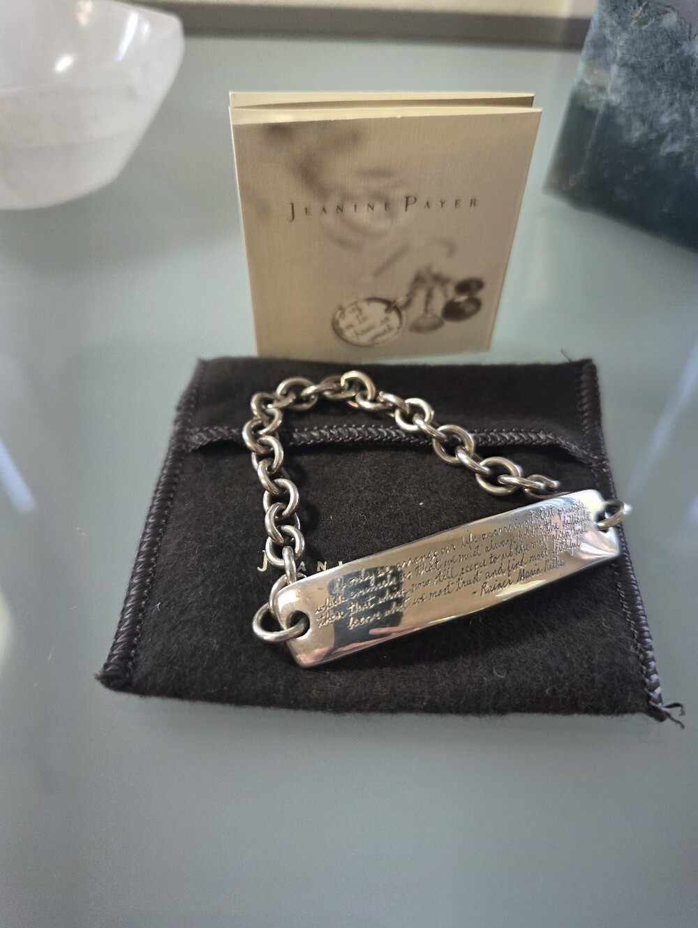 Jeanine Payer ID Bracelet NEW